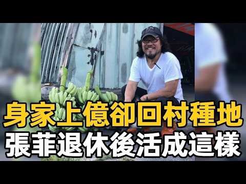 身家上億卻回村種地，72歲張菲退休後活成這樣，兒子真面目終於瞞不住#張菲 #費玉清 #娛樂星鮮事