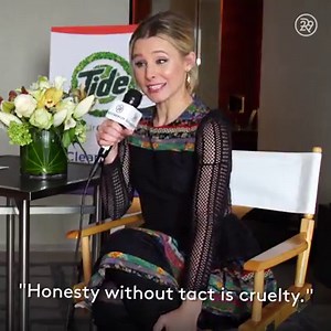 Prepare to love Kristen Bell's therapist as much as you love her! 🙌 "Veronica Mars" is coming back: https://r29.co/2MuTVge | Refinery29
