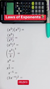 95K views · 4.3K reactions | Laws of Exponents! #math | Prof Math Wizard | Facebook