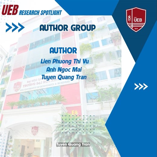 📘 UEB Research Spotlight | Số 21 🔎 Bài báo quốc tế trên tạp chí International Review of Financial Analysis Tiêu đề: Do narrative-related disclosures in the annual report enhance firm value? New evidence from an emerging market (Liệu thuyết minh định tính trong báo cáo thường niên có làm gia tăng giá trị doanh nghiệp? Bằng chứng mới từ một thị trường mới nổi) Tác giả: Ths. Nguyễn Hoàng Thái - Giảng viên Trường Đại học Kinh tế - ĐHQGHN; Lien Phuong Thi Vu; Anh Ngoc Mai; Tuyen Quang Tran 📄 Xem b
