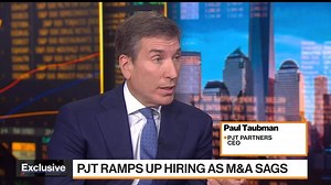 PJT Plans ‘Quite Significant’ Hiring, Paul Taubman Says