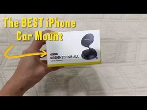 MagSafe Car Mount Charger Review | Strong Hold & Fast Charging