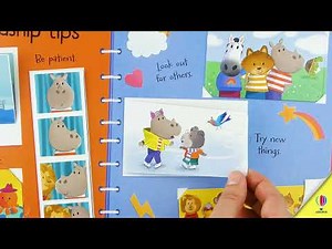 First Questions and Answers :How Can I Make Friends? 💛 A reassuring, lift-the-flap book for children