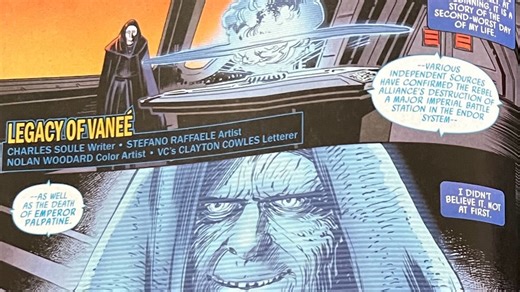 Star Wars Free Comic Book Day- How Media Reported Death Of Darth Vader