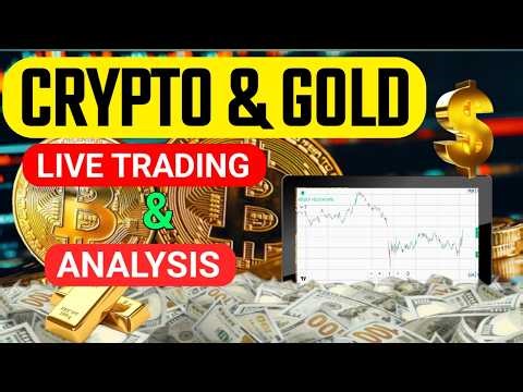 Live Crypto Trading | Live Gold Trading | 23 FEB 2026 #cryptotrading #goldtrading #bitcoin