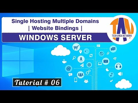 Website Bindings in IIS and DNS Configuration | Windows Server 2019 [WEB SERVER 06]
