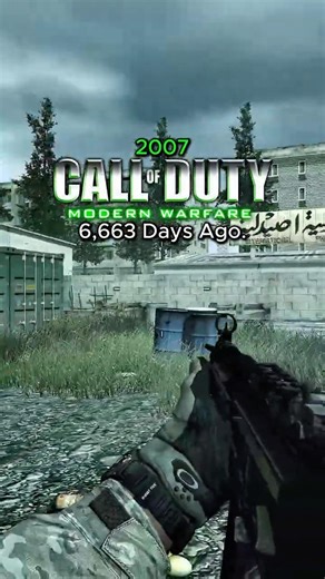 6663 Days Ago... #cod #nostalgia #cod4 #modernwarfare