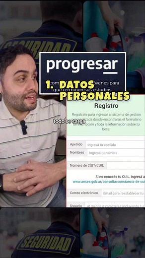 ✅️ Becas Progresar: DATOS PERSONALES Cómo completar las Becas Progresar, cómo cargar el Formulario y grupos prioritarios: colectivo trans, discapacidad, madre soltera #BecasProgresar #BecasEducativas #EducacionAdultos #PlanFINES #PotenciarTrabajo