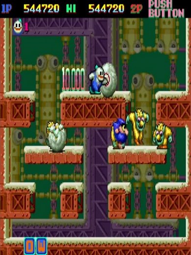 Snow Bros. (1990): "Too Repetitive?" ❄️ Full Gameplay Playthrough Link! #retrogaming #gamingshorts