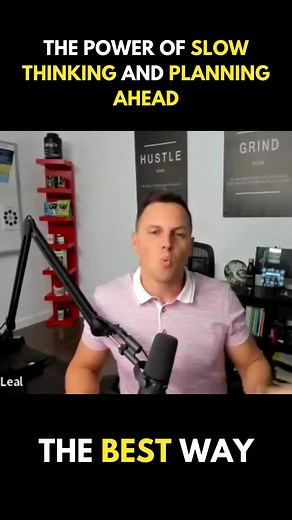 Success isn't just about quick decisions and immediate actions. It's about the wisdom of slow thinking and the power of planning ahead. Take your time, make thoughtful choices, and the results will speak for themselves. 🔥✨ #patience #strategicminds #strategicmindset #successmindset #slowthinking