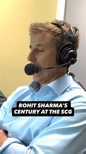 Triple M Cricket on Instagram: "A brilliant knock from the hitman 🚀"