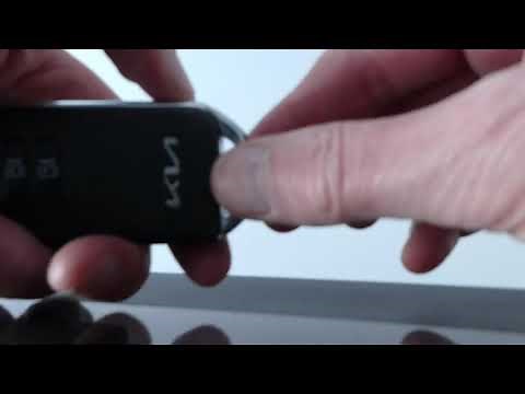 How to open the Kia EV6 door when you have a flat 12 Volt Battery
