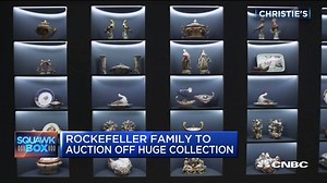 More than 2,000 objects are available for auction from the late David Rockefeller's collection. | CNBC