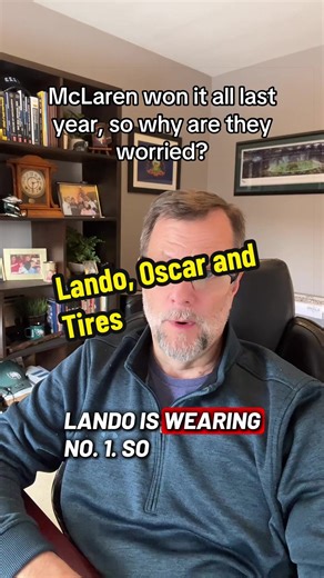 McLaren was able to manage tire wear in 2025 which made them almost unbeatable. New year, new car, new rules, new problems. #formula1 #f1 #racing