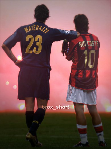 Materazzi and Rui Costa: Iconic Moments in Milan Derby History