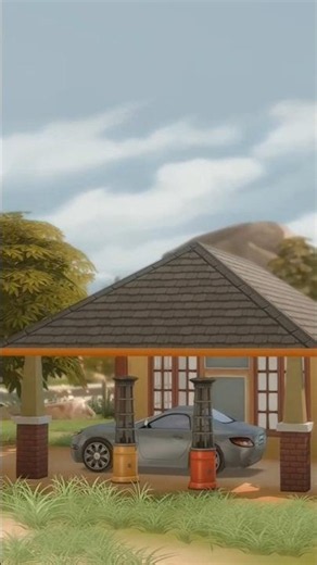 Spring City Gas Station - The Sims 4 🚗💨