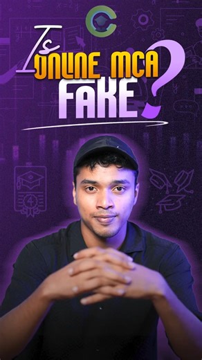 Is Online MCA Fake or Valid? #shorts #OnlineDegree