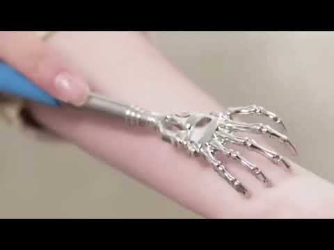 Portable Extendable Back Scratcher Stainless Steel Telescoping Back