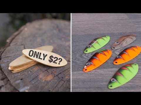 Turn $2 Into Real Profit | Handmade Fishing Lure