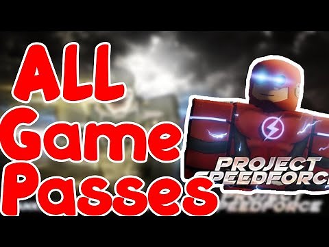 The Flash: Project Speedforce All Gamepasses (Roblox)