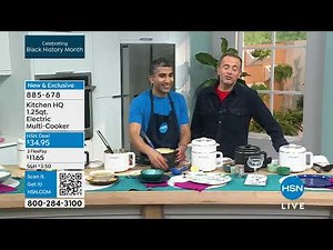 Kitchen HQ 1.25Quart Electric MultiCooker