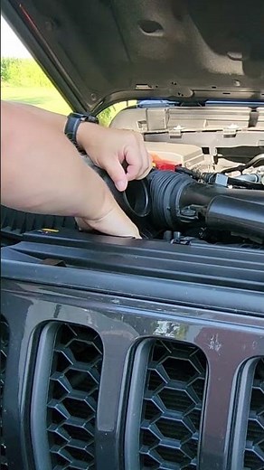How To Change The Headlights On A Jeep WITHOUT REMOVING THE GRILL!
