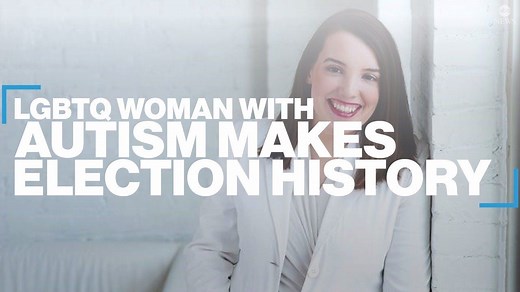 "You should treasure the things that make you unique." Jessica Benham, the first bisexual woman with autism elected to the Pennsylvania House, shares her experiences as a health care advocate. https://abcn.ws/2IHCA2g | ABC News