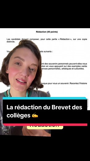Rédaction efficace pour le Brevet de français