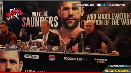 Dominic Ingle explains why He told Billy Joe Saunders to not get the stoppage!