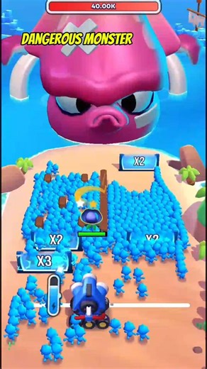 level 1 Dangerous Monster 👹 || Mob Control Game Play