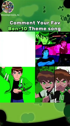 #ben #ben10 #cartoon #tbt #themesong | ben 10 alien force intro
