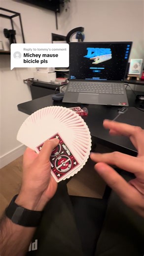 Bicycle Mickey Mouse Playing Cards Shuffling Techniques