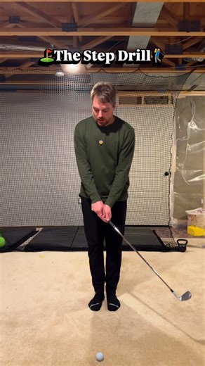 Justin Does Golf on Instagram: "My favourite drill with a golf club! The step drill from Dr. Kwon!"
