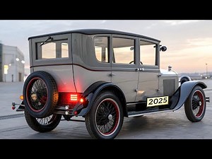 The 2025 Ford Model T Returns - The electric Icon That Will Skock the world!