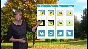Weather: Heavy rain moving across the region, particularly northern areas, clearing later this afternoon. Top temp 15C (59F), Kate Kinsella has Wednesday's forecast: | BBC Norfolk