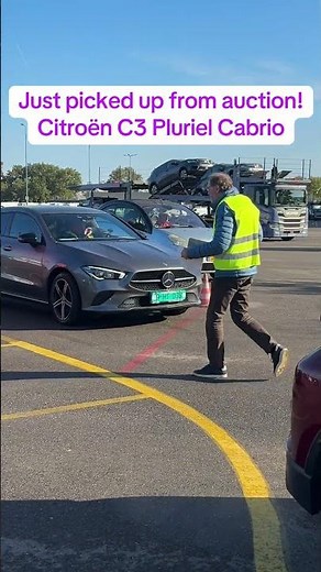 picked up Citroën C3 Pluriel 1.6i 16V Cabrio | Automatic #auction #greenscars #Citroen #C3Pluriel
