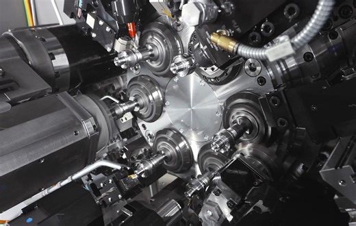 【因代克斯】INDEX MS32 6多主轴复合机床 同步加工