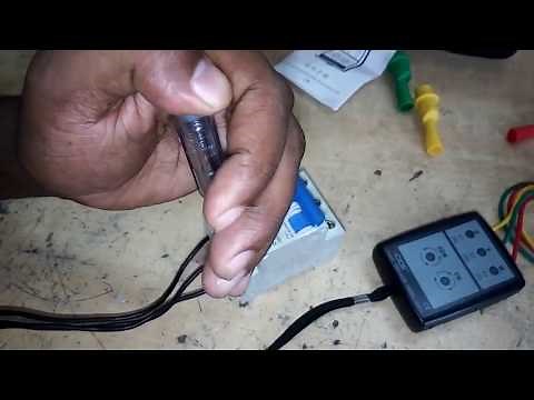 what is sequence meter. how to work sequence meter. how to connect three phase line detector