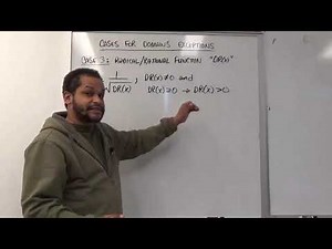 Domains of Rational and Square Root functions - BMCC(CUNY) MAT206/MAT206.5