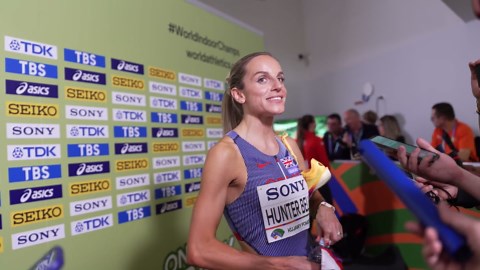 Georgia Hunter-Bell After Winning World Indoor Gold | 2026 World Athletics Indoor Championships