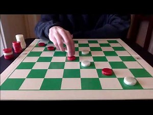 Checkers Tactics: The Rebound Shot