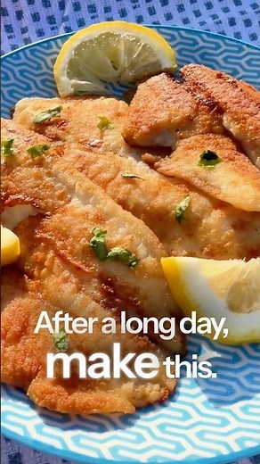 Best Pan Fried Tilapia (3 Ingredients, 5 min prep) #tastyrecollections