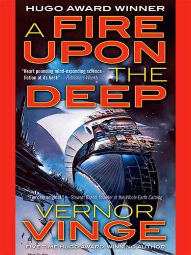 A Fire Upon the Deep: A Blast From the Past A blast from classic science fiction that still feels wildly relevant. 🚀 In this short review, I revisit A Fire Upon the Deep by Vernor Vinge—a high-concept space opera featuring runaway artificial intelligence, sentient dog-pack aliens, plant-based pilots, and one of the most original ideas in sci-fi: the Zones of Thought. If you love big ideas, fast pacing, and unforgettable alien worlds, this is a must-read. See more reviews at AenigmaScenes.com. #