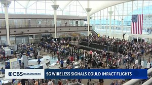 4K views · 35 reactions | Wireless providers are powering up 5G towers near major airports, causing concern that this could interfere with some flights' systems — but the airlines say the impact should be minimal. | CBS Evening News | Facebook