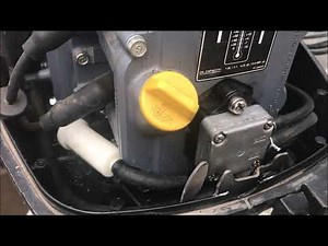 OldGuyDIY 2000 Mercury 9.9HP Outboard Motor 4 Stroke Only Runs w Choke On. Fuel Pump Lines Reversed.