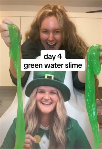 DIY Green Water Slime Craft