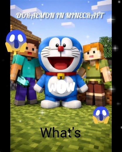 🟦 Doraemon in Minecraft! | Epic Minecraft Adventure with Doraemon