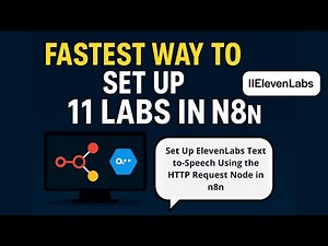 FASTEST n8n ElevenLabs Setup: Text-to-Speech Automation Tutorial (cURL API Method)