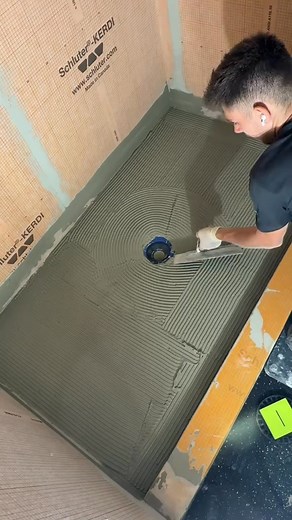 How to install mosaic tile on a shower floor #tile #construction #mos 59 | Rudolph Vance