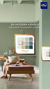 Förverkliga din vision med Nordsjös Ambiance-paletter och upplev ett enastående resultat🎨 | Nordsjö